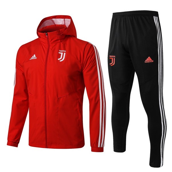 Rompevientos Conjunto Completo Juventus 2019-2020 Rojo Negro